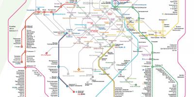 Карта Москва поезд