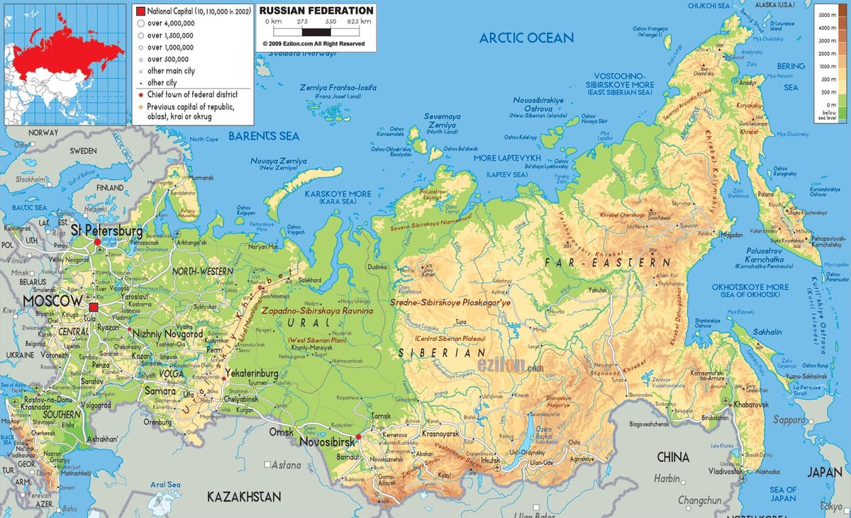Россия Москва карта