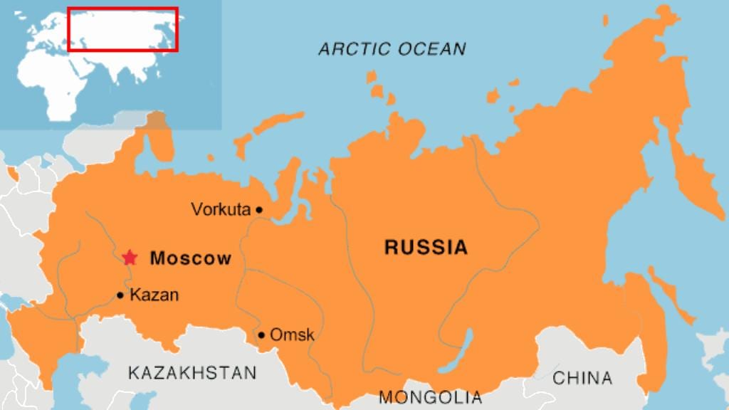 Москва расположение на карте