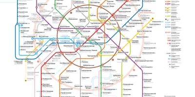 Метро Москва карта