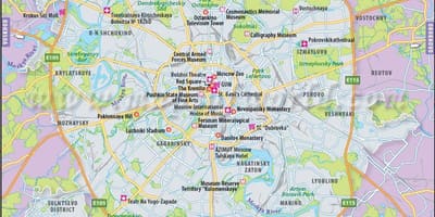 Карта Москвы ИД