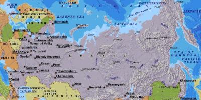Карта Москвы Россия